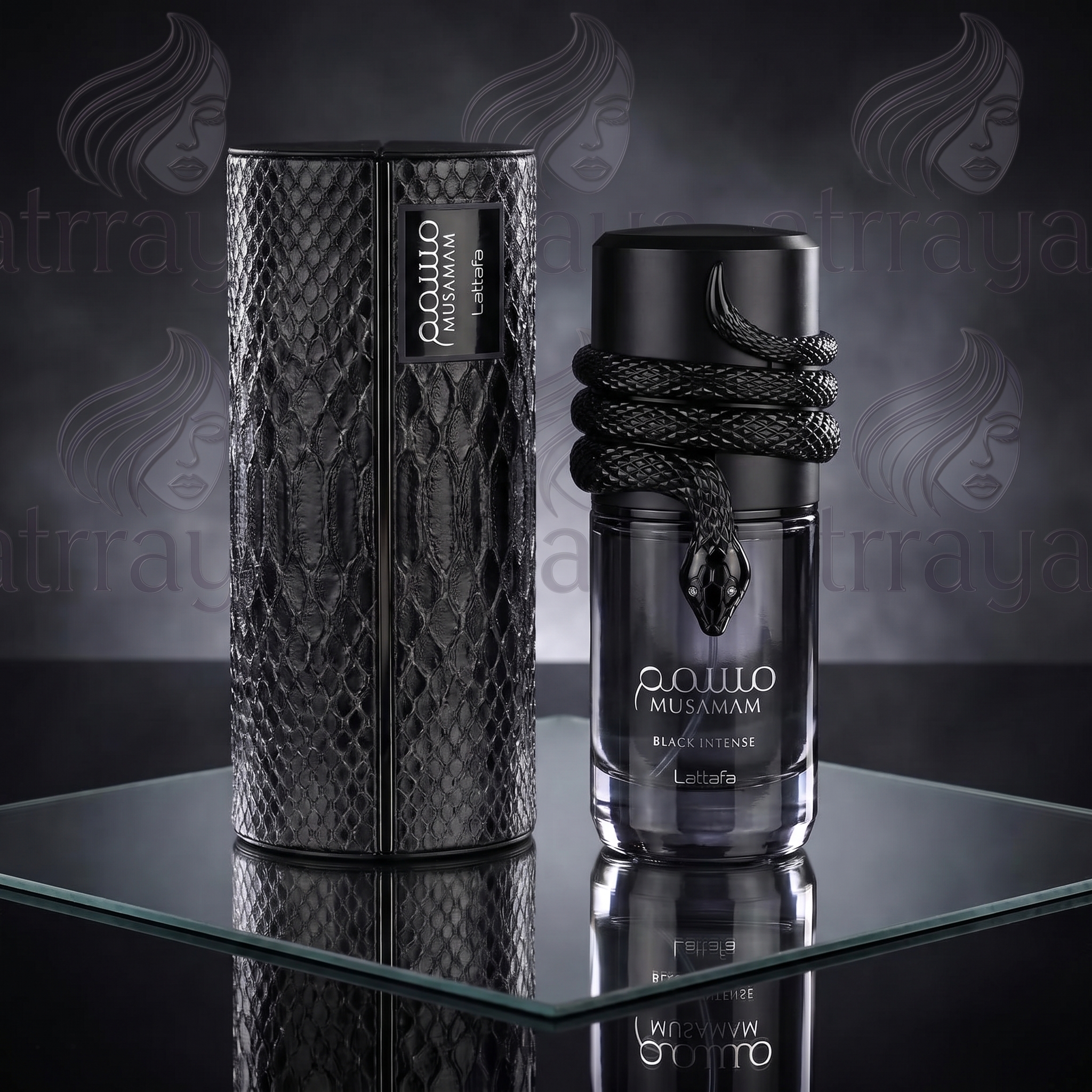 خرید عطر ادوپرفیوم مردانه لطافه مسمم بلک اینتنس حجم ۱۰۰ میل با بهترین قیمت | عطر و ادکل...